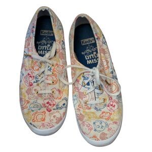 Keds x Little Miss Character Sneakers Size 7.5 Nostalgic Retro Graphic Print